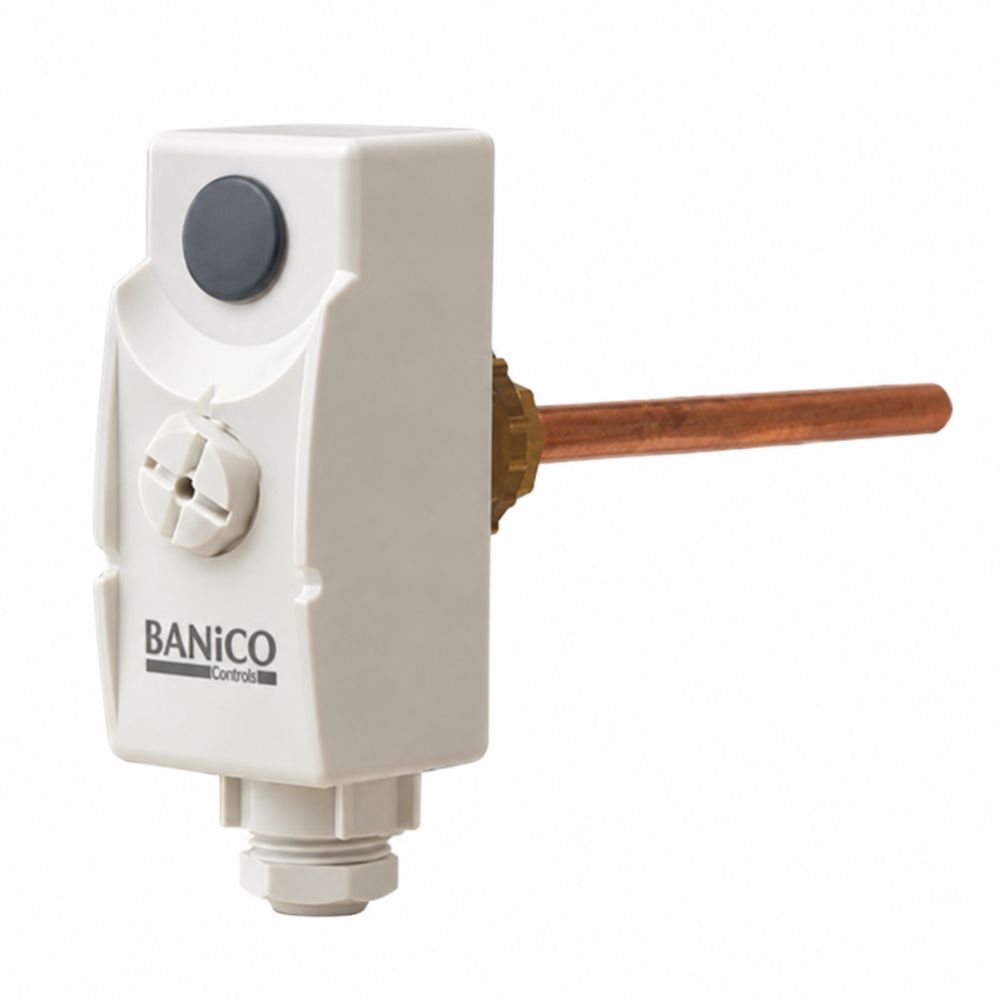 Termóstato Duplo Imersão 0-90°C 100mm