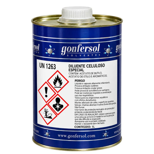 Diluente Celuloso Especial Gonfersol 1L