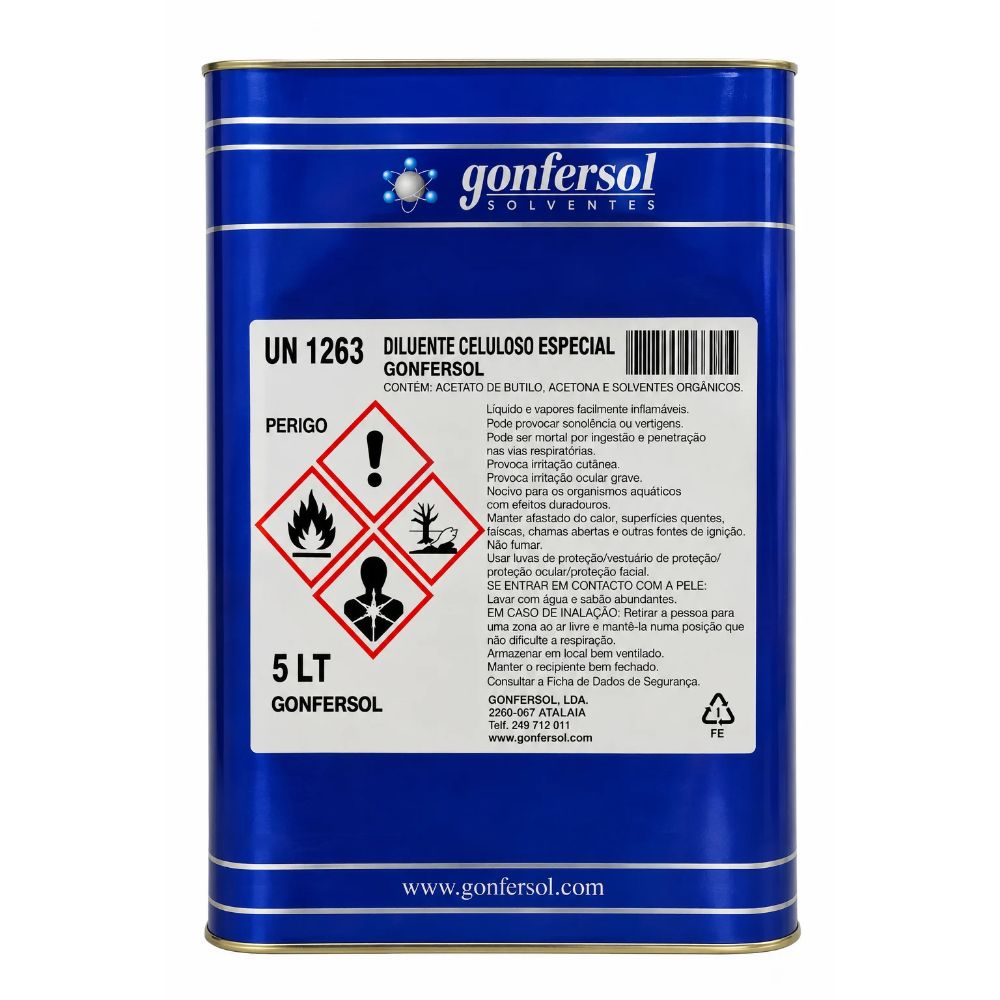 Diluente Celuloso Especial Gonfersol 5L