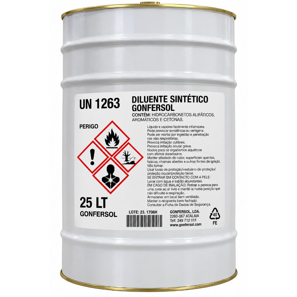 Diluente Sintético Gonfersol 25L