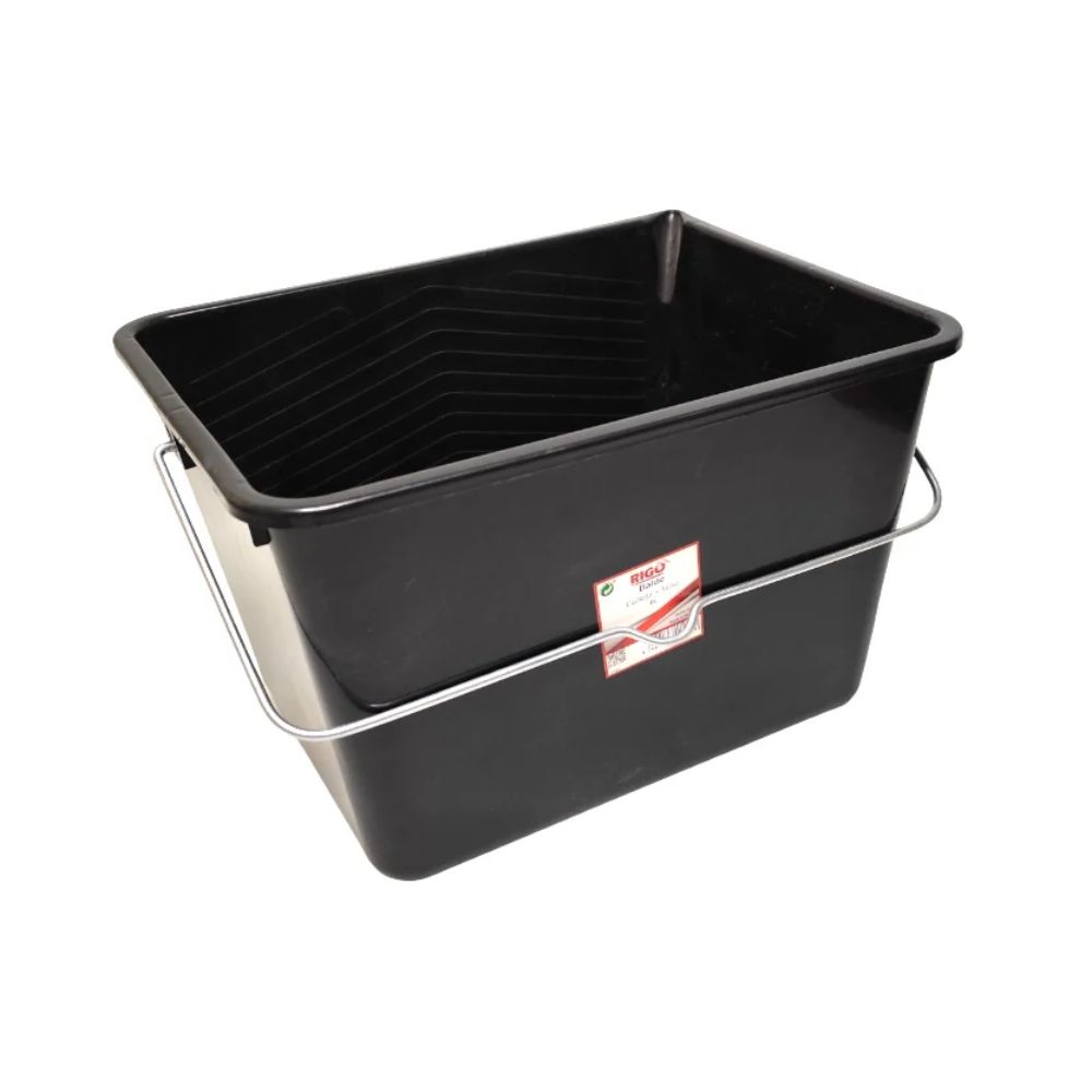 Balde de Pintura Rigo 8L Preto