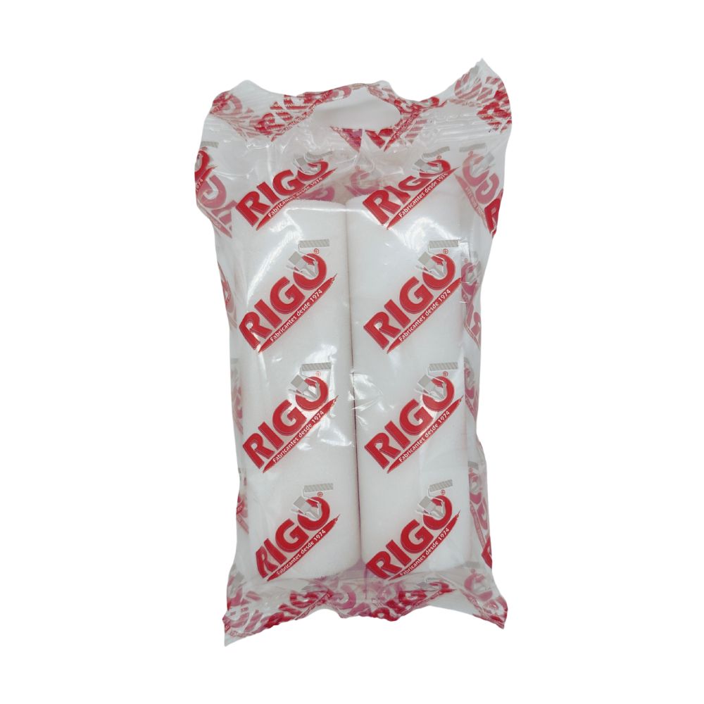 Carga Mini Espuma Superfina Rigo 10cm Bolsa 2 Un.