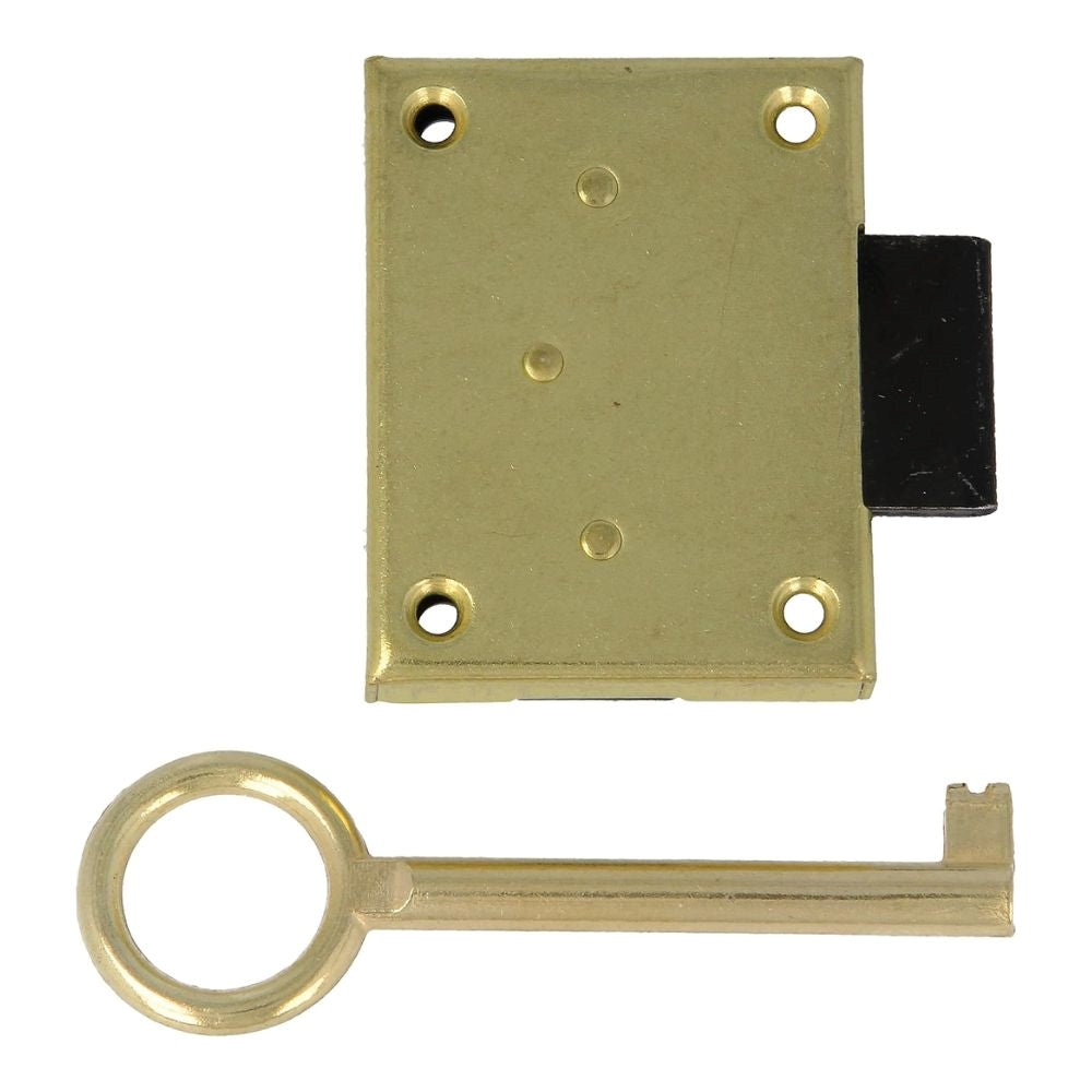 Fechadura para Móvel Direita 910 20mm com Chave Passivado