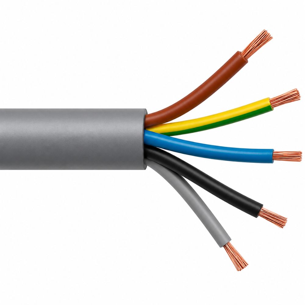 Cabo FVV 5x2,5mm² Cinza