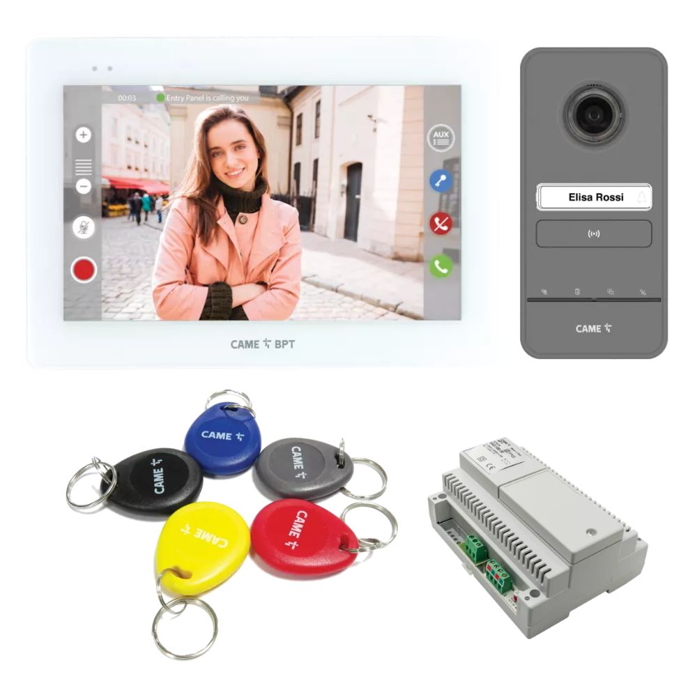Kit Videoporteiro Wi-Fi CAME XTS 7" 8K40CF-039