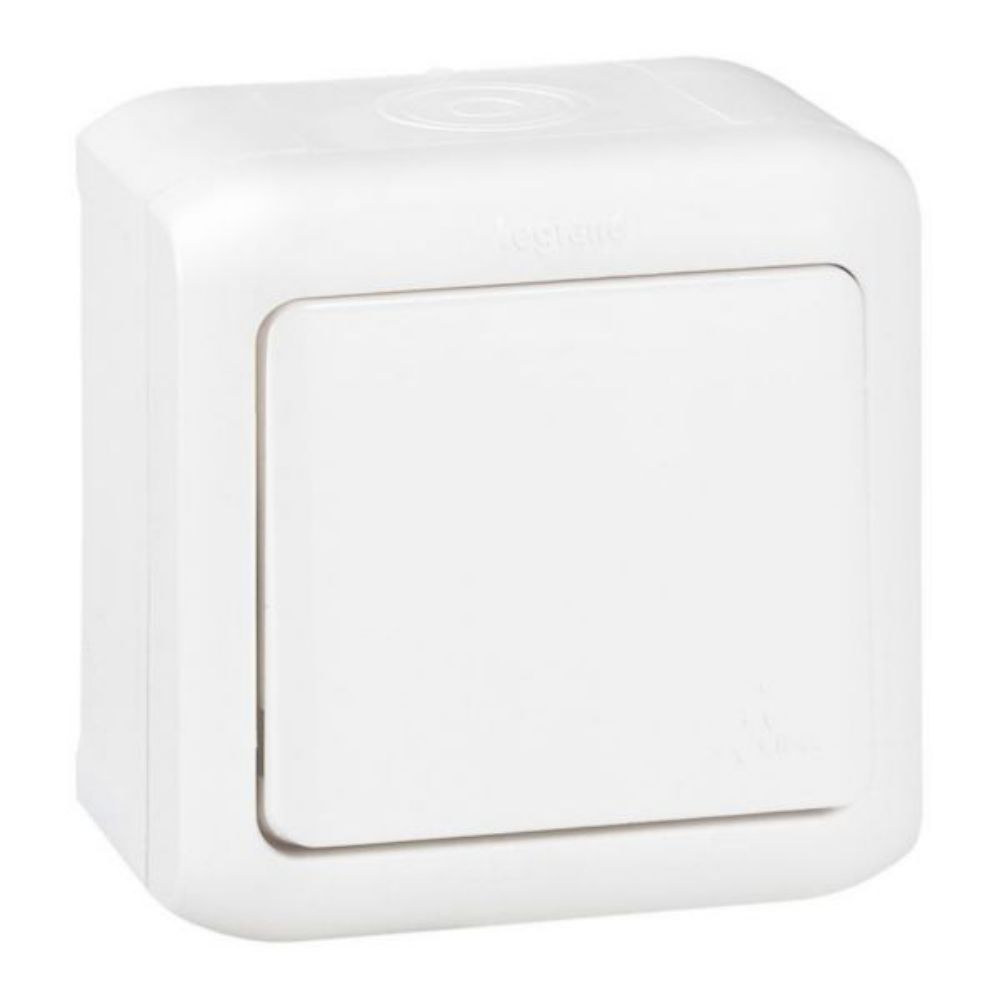 Botão de Pressão Legrand Forix Estanque IP44 Branco 6A