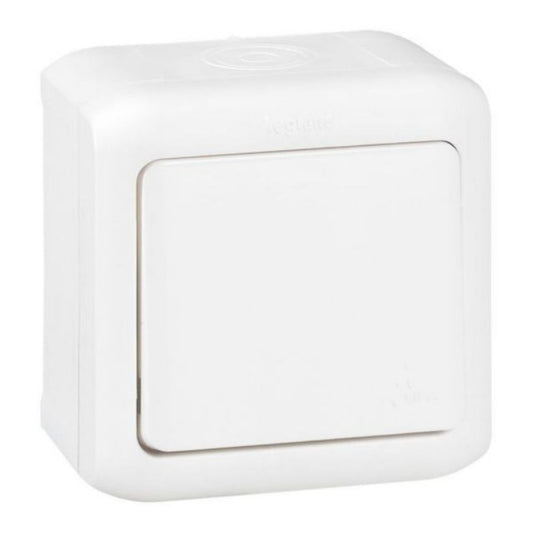 Botão de Pressão Legrand Forix Estanque IP44 Branco 6A