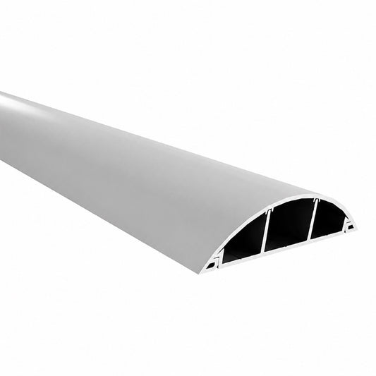 Calha de Chão JSL 7018 70x18mm 2m Cinza