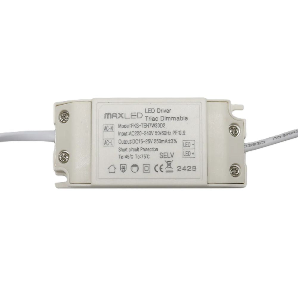 Driver Dimável Maxled 5W-6W para Painel Led