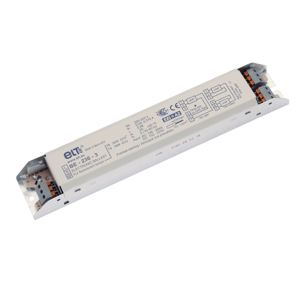 Balastro Eletrónico BE 236-3