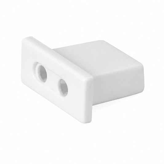 Topo em PVC para Calha LED ELM718/1