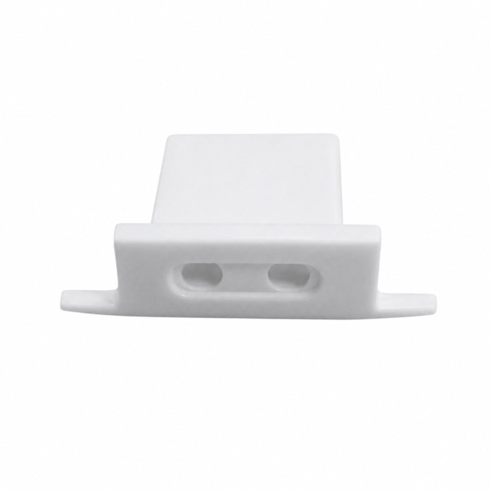 Topo em PVC para Calha LED ELM718/2