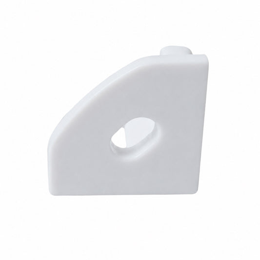 Topo em PVC para Calha LED ELM9012