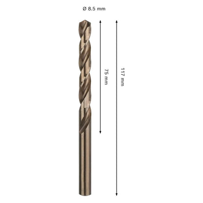 Broca para Inox Bosch PRO HSS-Co 8,5x75x117mm