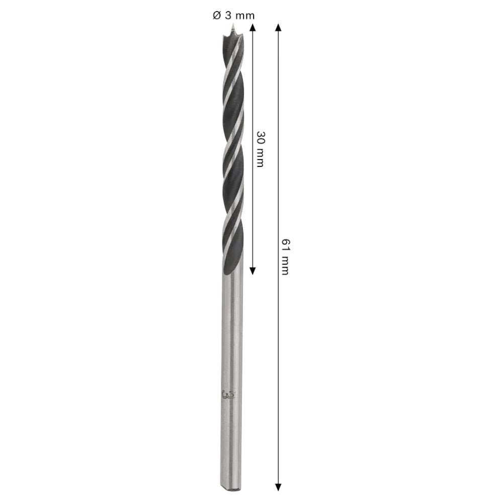 Broca para Madeira Bosch PRO Wood 3x30x61mm