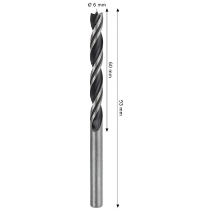 Broca para Madeira Bosch PRO Wood 6x60x93mm