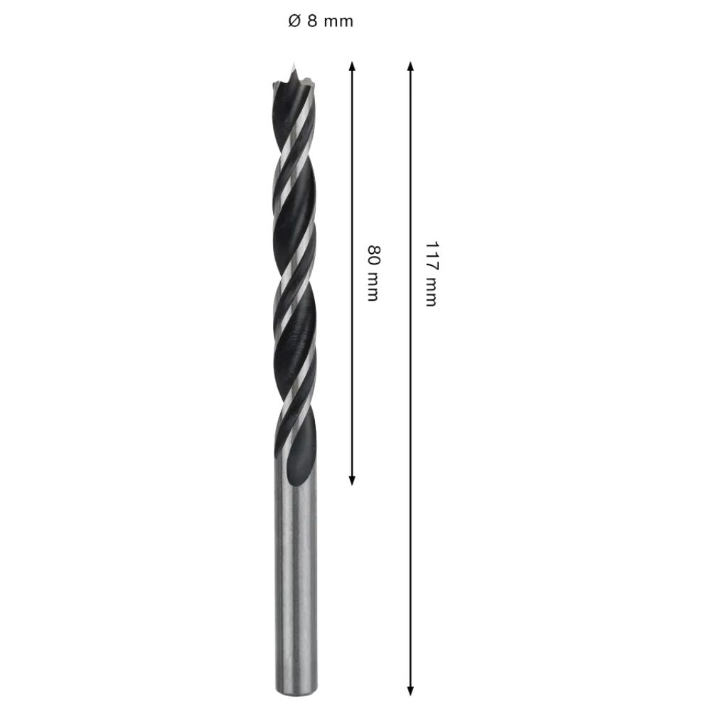 Broca para Madeira Bosch PRO Wood 8x80x117mm
