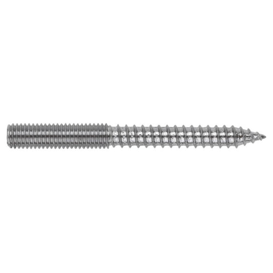 Perno Dupla Rosca M8x100mm Aço Inoxidável A2