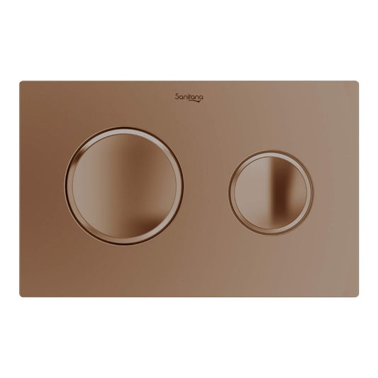 Placa Comando Sanitana Point Inside Ouro Rosa