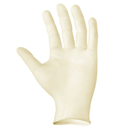 Blister com 10 Luvas Descartáveis em Látex com Pó (L)
